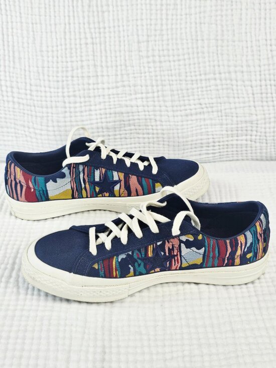 Converse Shoes - Converse One Star Low Top "The Great Outdoors" - Navy - Women's 8.5/Men's 6.5